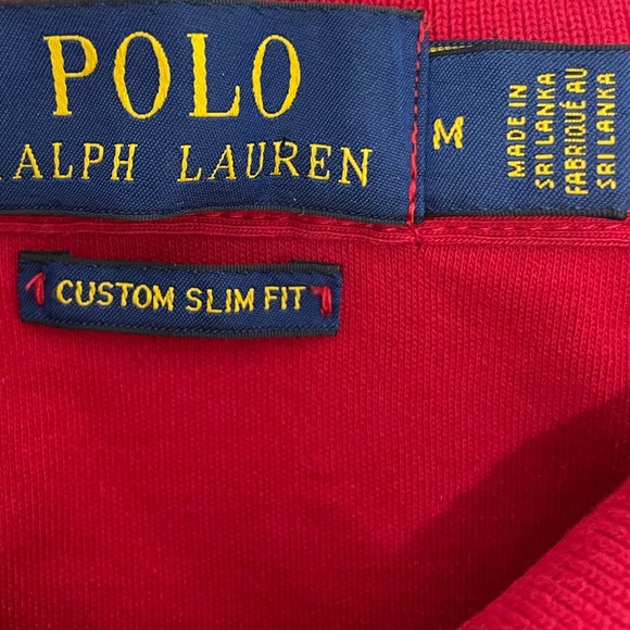 Red Ralph Laure Polo Shirt (M) - Picture 6 of 8